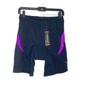 Beroy 2XL Cycling Shorts padded Black Magenta Women’s Plus